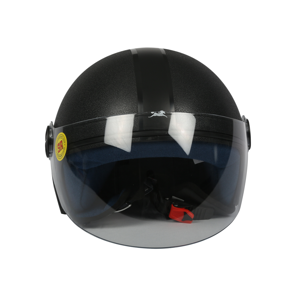 TVS Helmet Half Face Black TE
